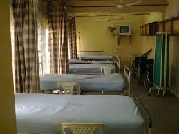 Empty beds in Nigeria hospital