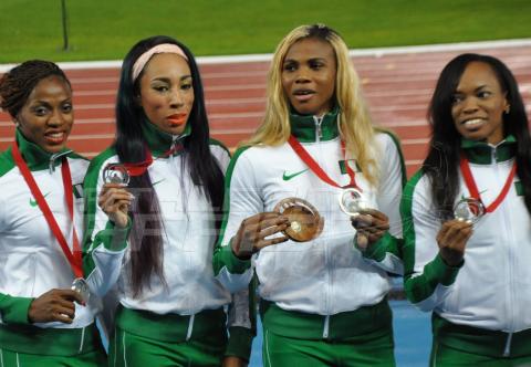 Nigeria Track and Field Women in Glasgow